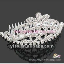 wedding crystal tiara comb